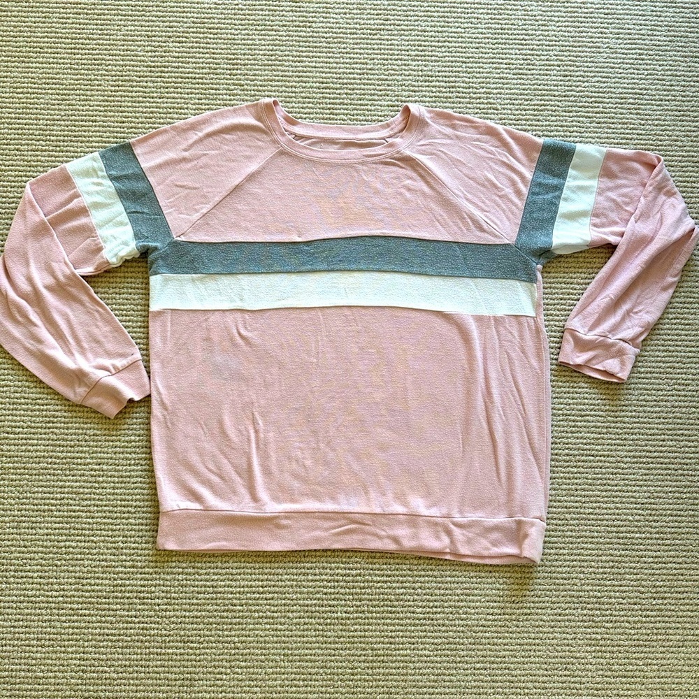 PJ Salvage, size L, loungewear top